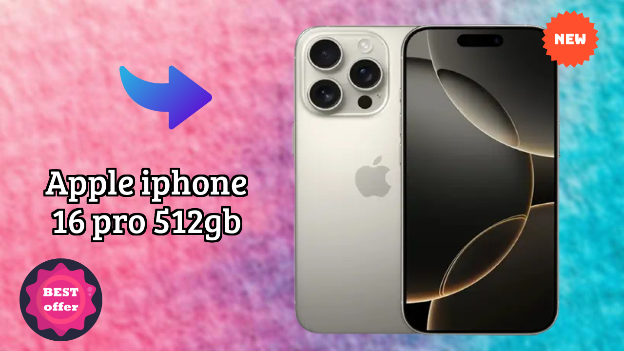 Apple IPhone 16 Pro 512GB Display Review: 6.3 Inches (16 Cm) Screen Size