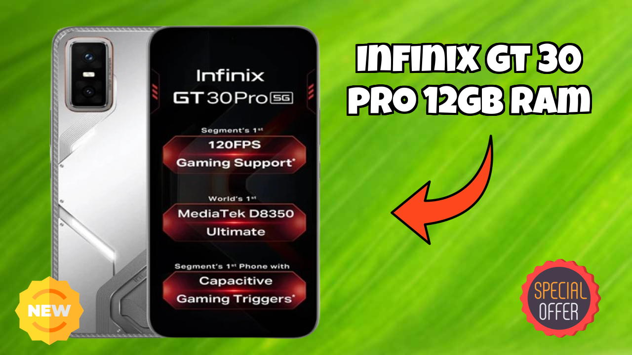 Infinix GT 30 Pro 12GB RAM Camera Quality: 108 MP + 8 MP Rear Camera Photo Review