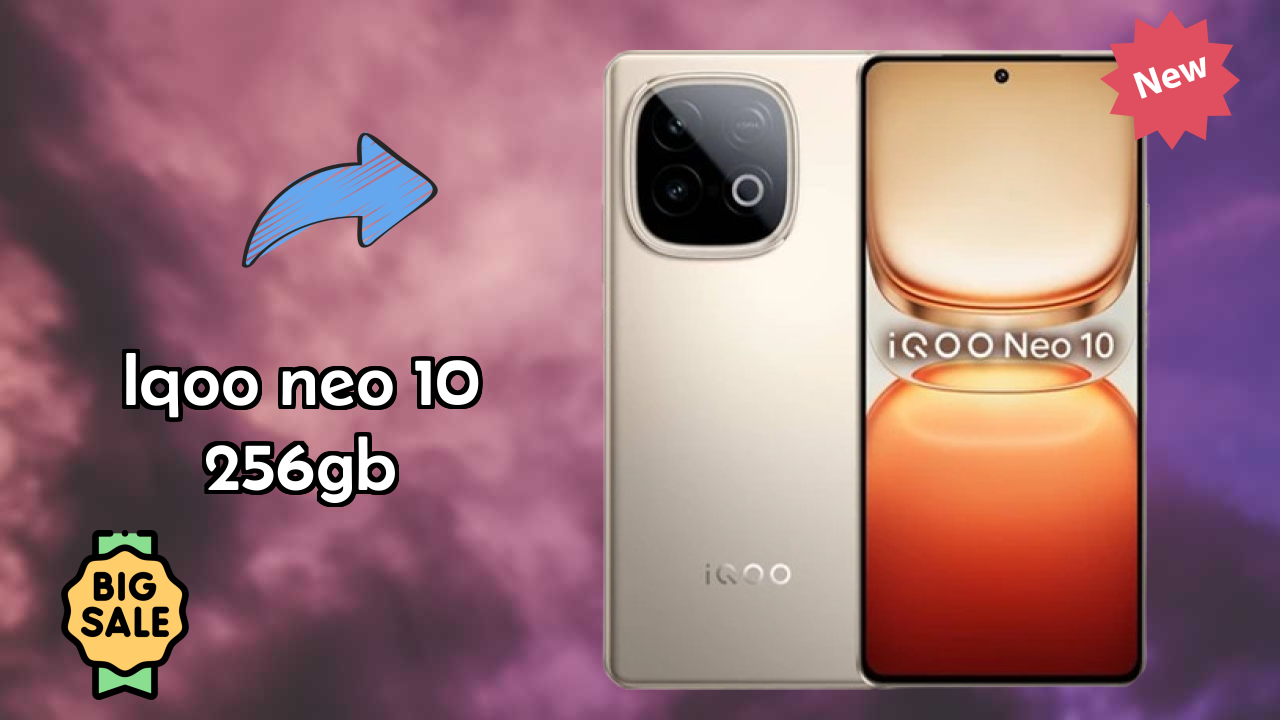 IQOO Neo 10 256GB at ₹33,998 - Best Features Highlighted