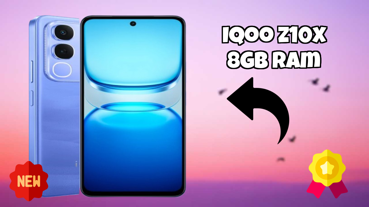 IQOO Z10x 8GB RAM Performance: 8 GB RAM Multitasking
