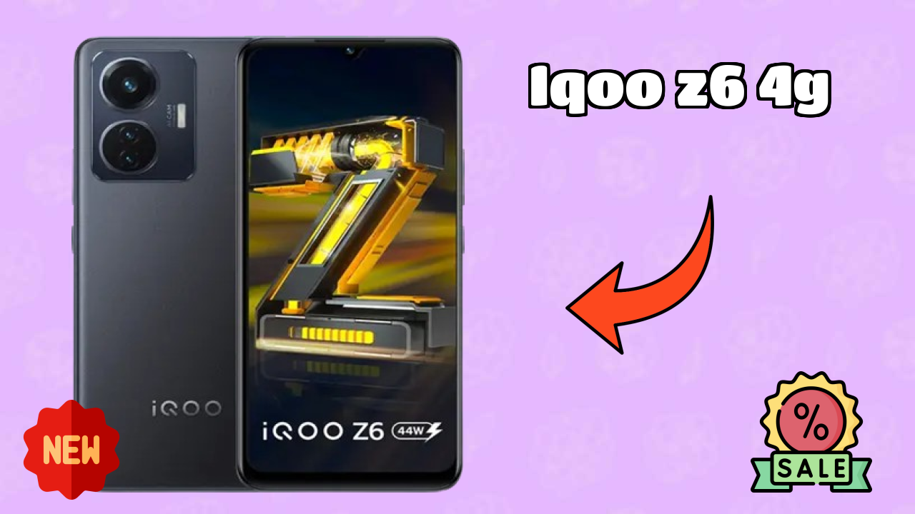 IQOO Z6 4G at ₹14,499 - Complete Specifications List