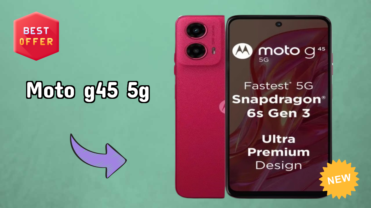 Moto G45 5G Camera Quality: 50 MP + 2 MP Rear Camera Photo Test