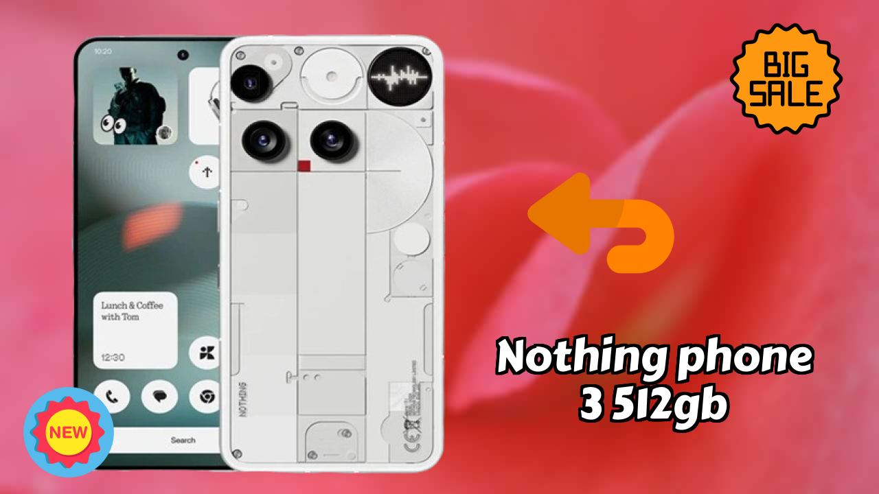 Nothing Phone 3 512GB Display Review: Flexible AMOLED Screen
