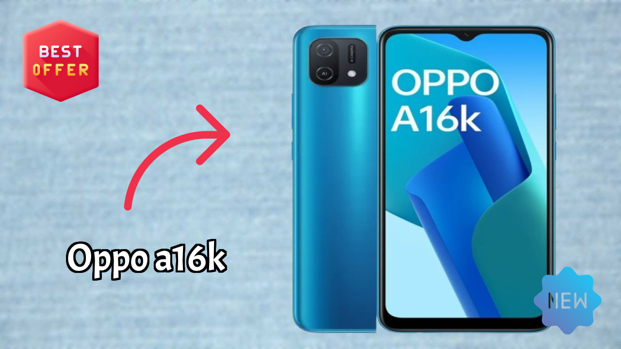 OPPO A16K Battery Life: 4230 MAh Charging Time