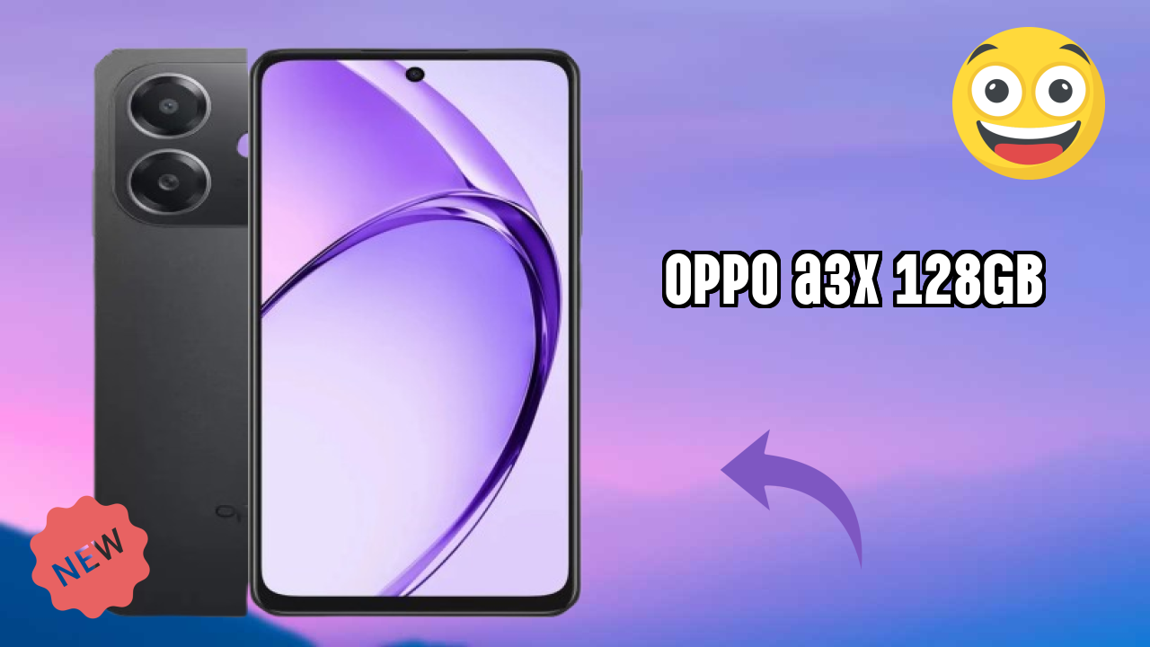 OPPO A3X 128GB Display Size: 6.67 Inches (16.94 Cm) Screen Quality