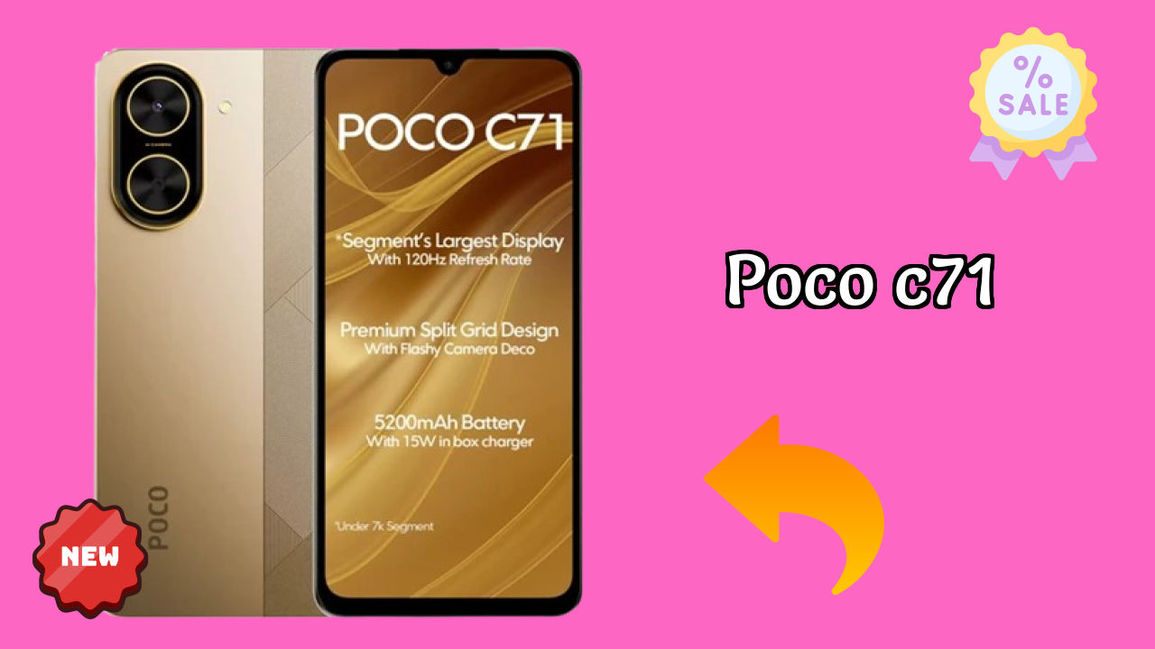 POCO C71 RAM Review: 4 GB RAM Gaming Tested