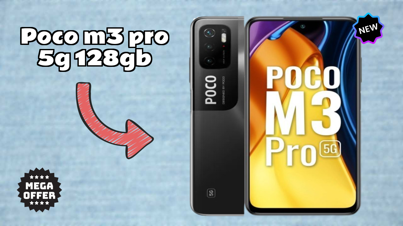 POCO M3 Pro 5G 128GB at ₹16,499 - Best Features Listed