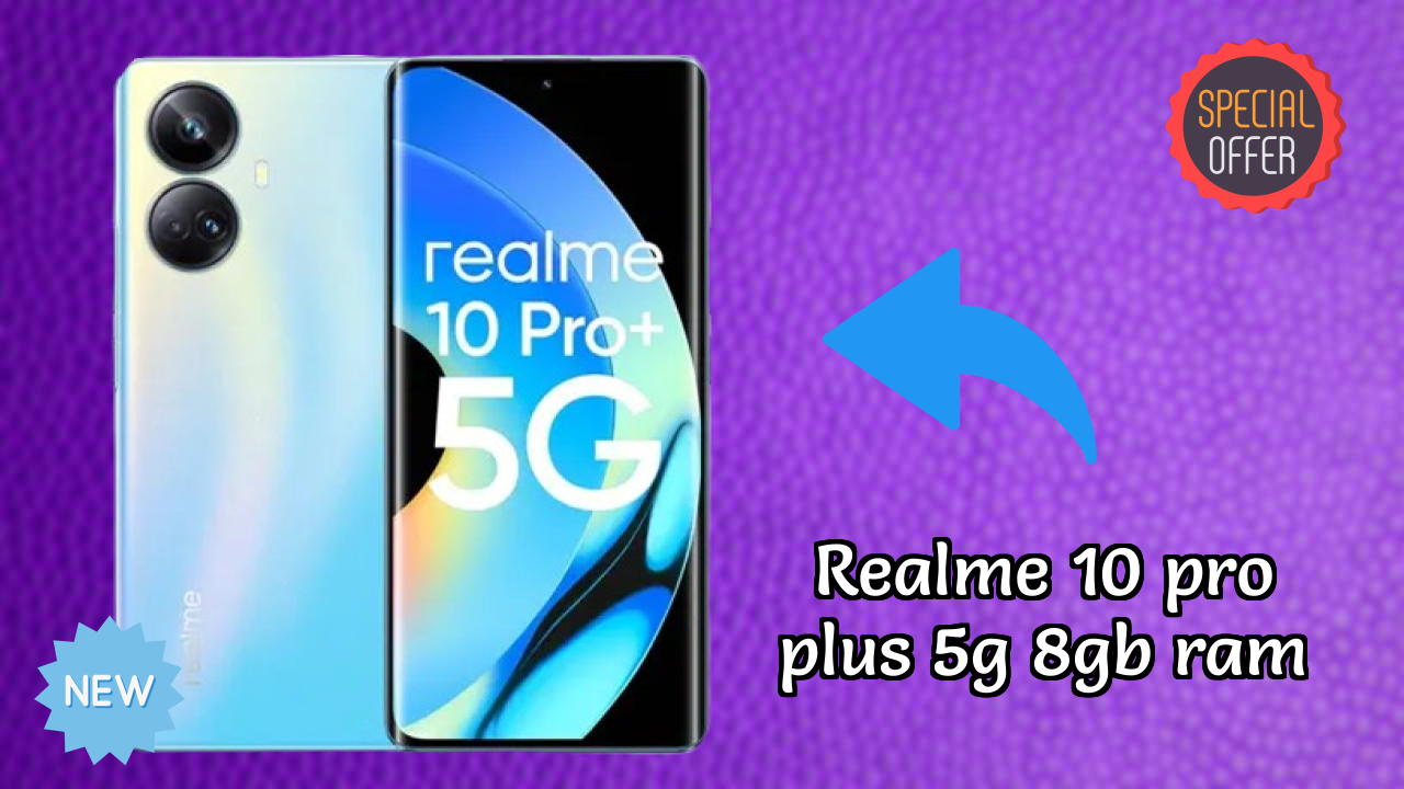 Realme 10 Pro Plus 5G 8GB RAM Battery Life: 5000 MAh Charging Speed