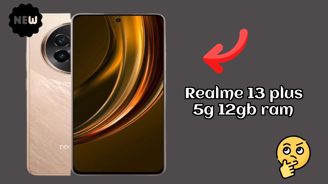 Realme 13 Plus 5G 12GB RAM Display Technology: OLED Quality