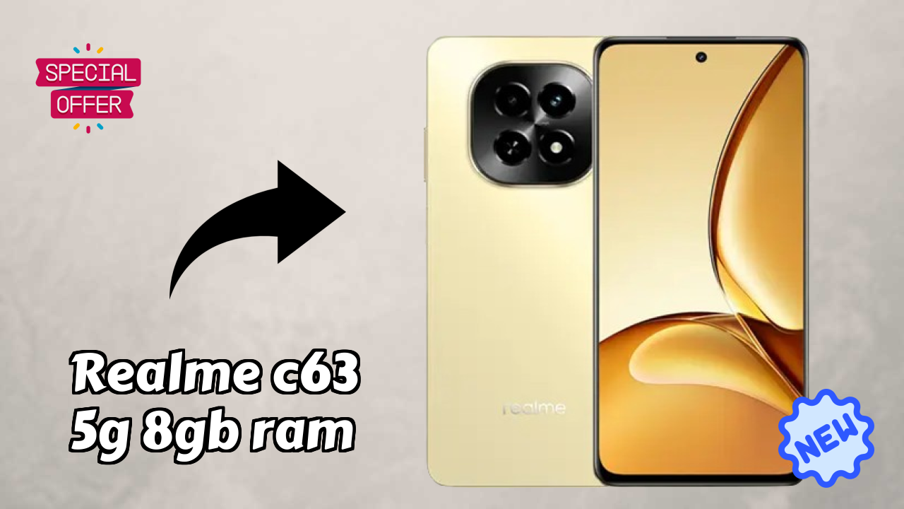 Realme C63 5G 8GB RAM Gaming Benchmarks: MediaTek Dimensity 6300 Tested