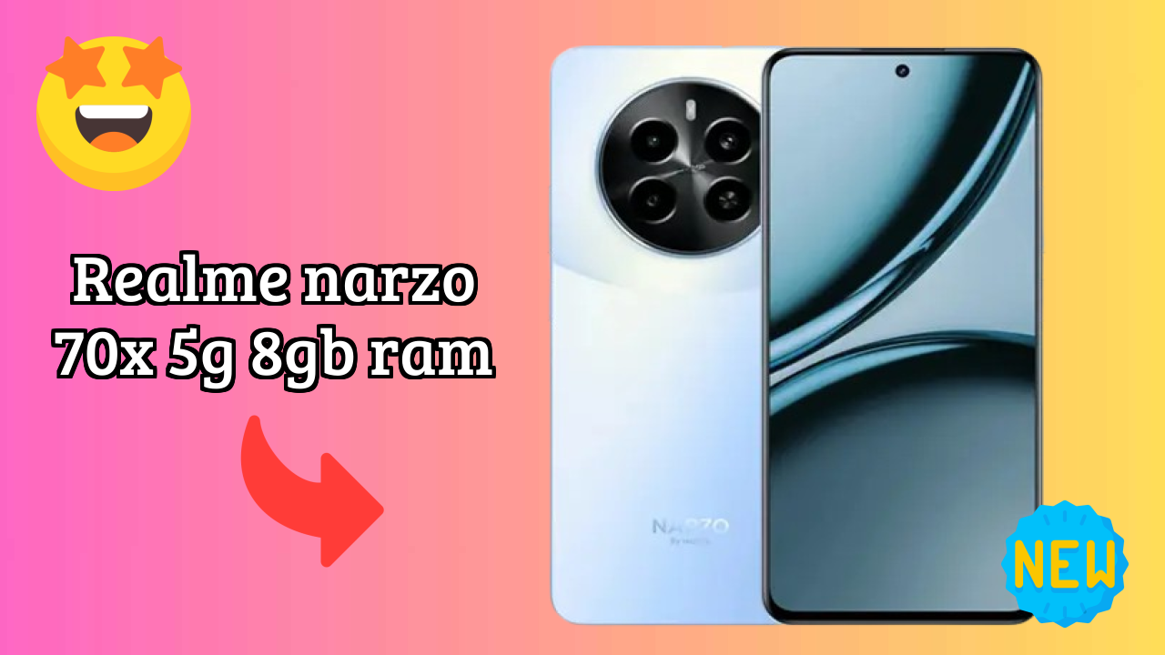 Realme Narzo 70x 5G 8GB RAM Performance: 8 GB RAM Multitasking Review
