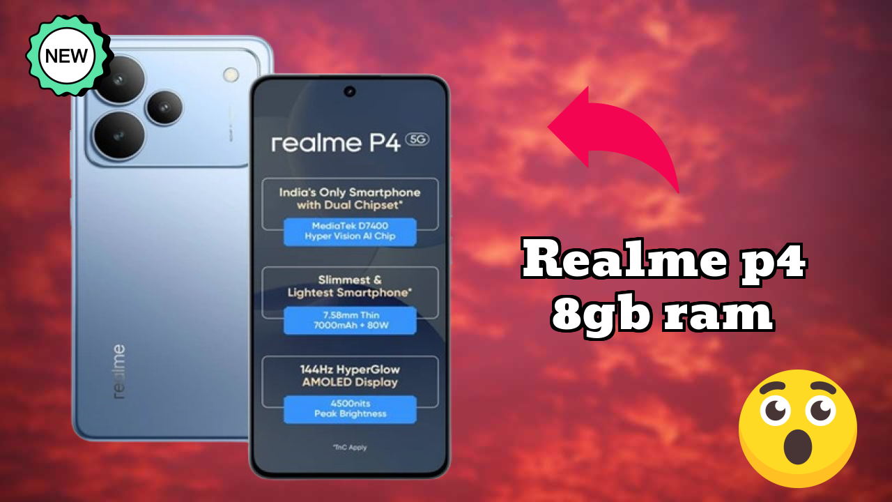 Realme P4 8GB RAM at ₹18,499 - Best Features Explained