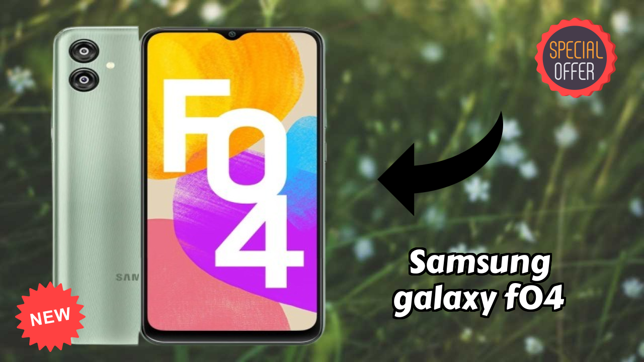 Samsung Galaxy F04 Display Size: 6.5 Inches (16.51 Cm) Screen Review