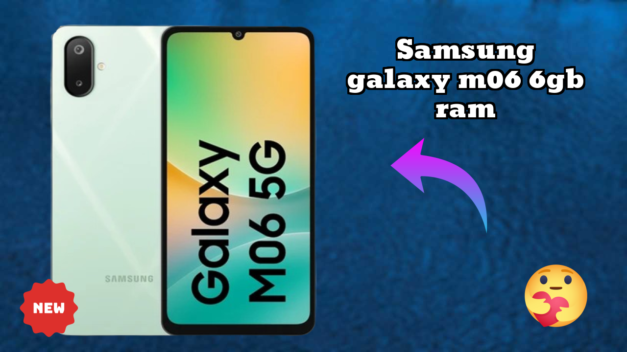 Samsung Galaxy M06 6GB RAM Processor Test: MediaTek Dimensity 6300 Performance Score