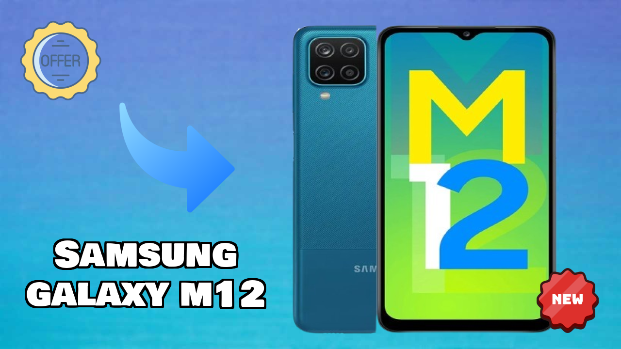 Samsung Samsung Galaxy M12 - Price Dropped to ₹9,449 Today!