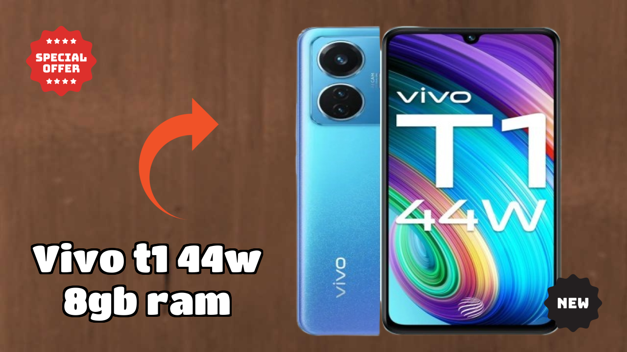 Vivo T1 44W 8GB RAM Battery Life: 5000 MAh Real-World Test