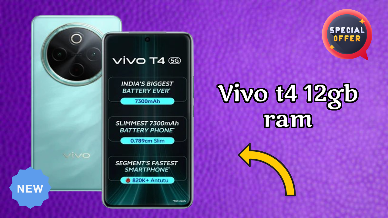 Vivo T4 12GB RAM Gaming Test: Snapdragon 7s Gen 3 Handles Top Games?