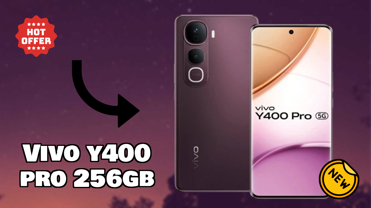 Vivo Y400 Pro 256GB Display Analysis: 6.77 Inches (17.2 Cm) Screen Quality