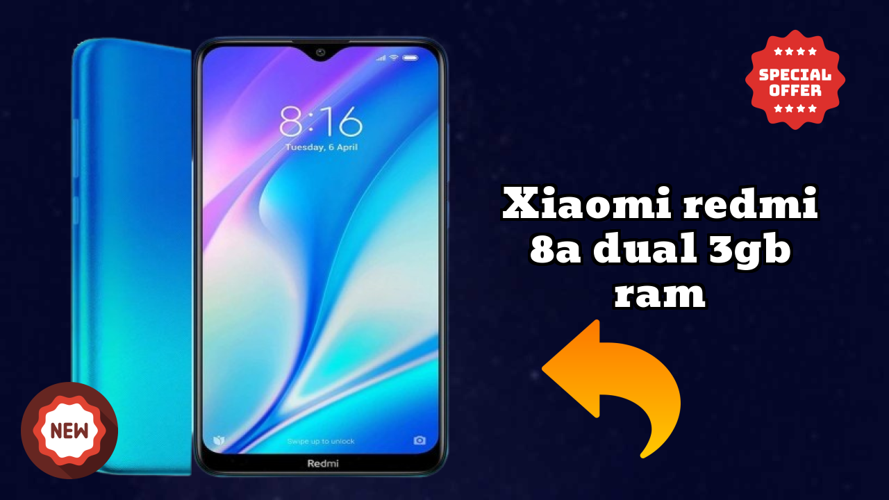 Xiaomi Xiaomi Redmi 8A Dual 3GB RAM - Price Dropped to ₹6,999 Today!