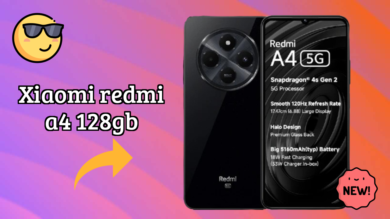 Xiaomi Redmi A4 128GB Display Review: 6.88 Inches (17.48 Cm) Screen Size