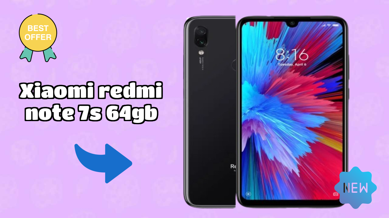 Xiaomi Redmi Note 7S 64GB Display Review: 6.3 Inches (16 Cm) Screen Size